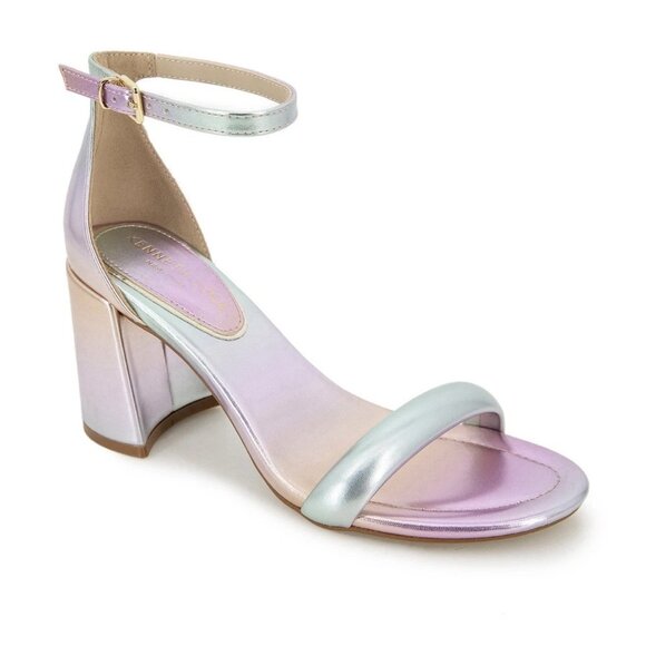 Kenneth Cole New York Women's Luisa Block Heel Sandals - Picture 1 of 4